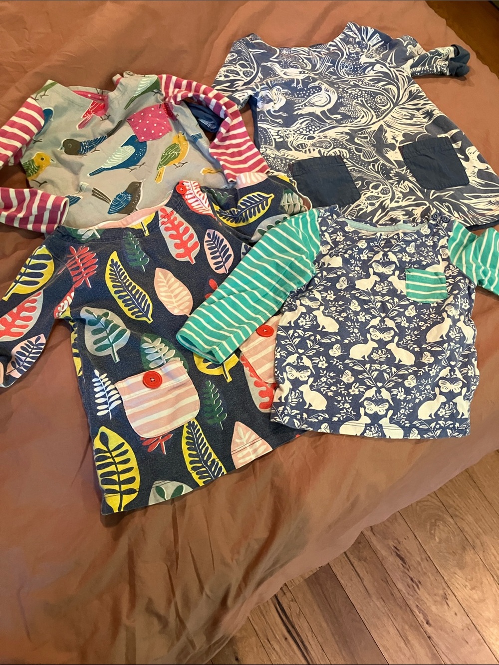 Bundle of Mini Boden tops for toddlers 1.5-2 years